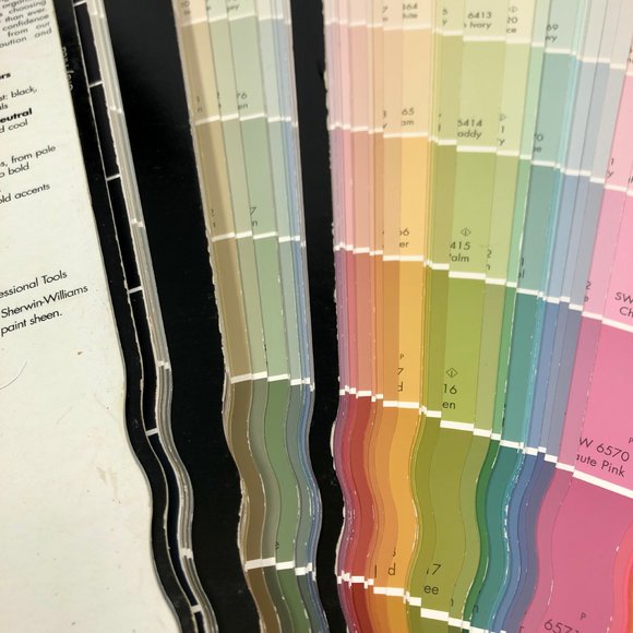 Vnt 2001 Sherwin Williams Paint Sample Swatch - Picture 4 of 13